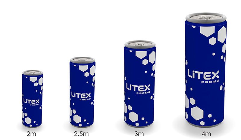 AirBlock aufblasbare Werbedose – luftdicht