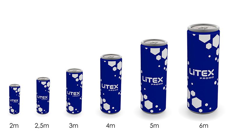 AirFlow aufblasbare Dose mit Dauergebläse