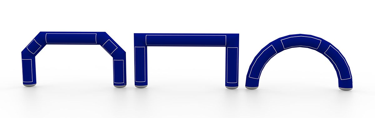 AirFlow aufblasbarer Torbogen mit Dauergebläse