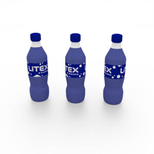 AirBlock aufblasbare Werbeflasche - luftdicht